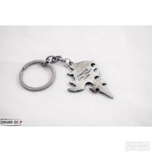 Final Fantasy Sleeping Lion Cross Ogrlica ili privezak C745