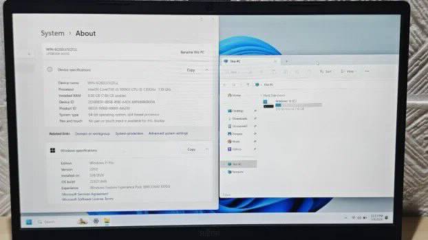 Fujitsu A serija i3 10gen 8gb 256ssd 15.6 FullHD