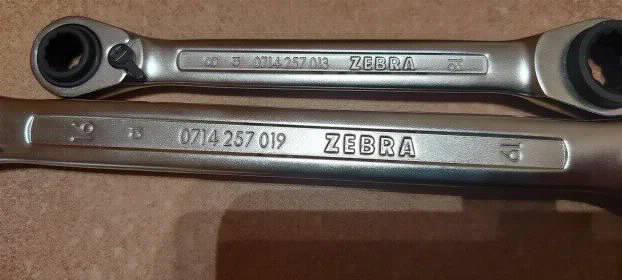 Wurth Zebra okasti brzi ključ račna 4u1 12-ugaon 2 kom NOVO