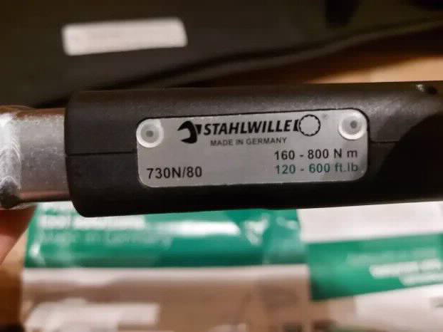 Stahlwille moment kljuc Manoskop 730N/80 160-800 Nm NOVO