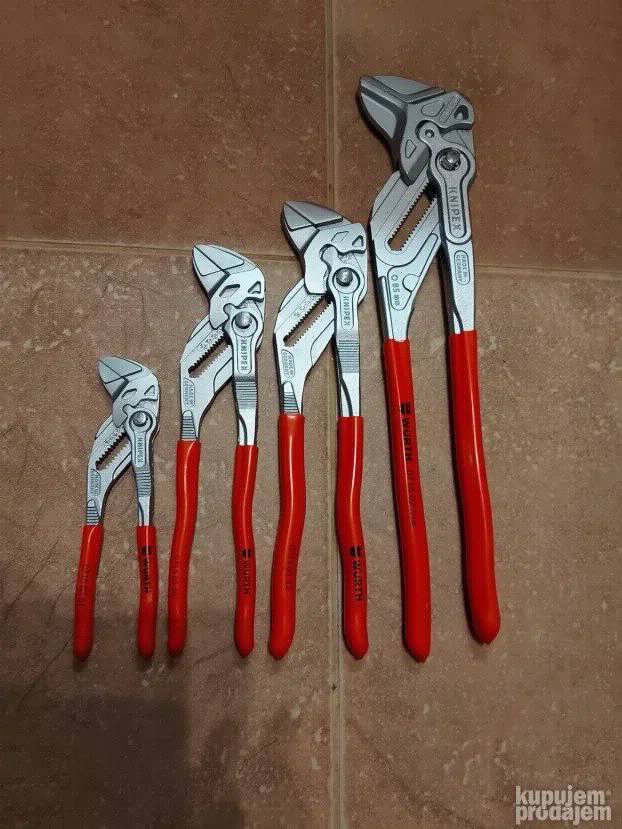 Knipex klešta ključ stelujuca klizna 300mm 86 03 300