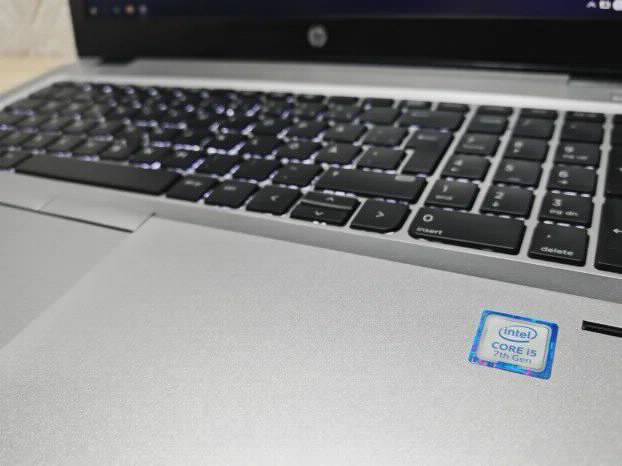 Hp Elitebook 850 G4 i5 7gen 8gb 256ssd 15.6 fhd