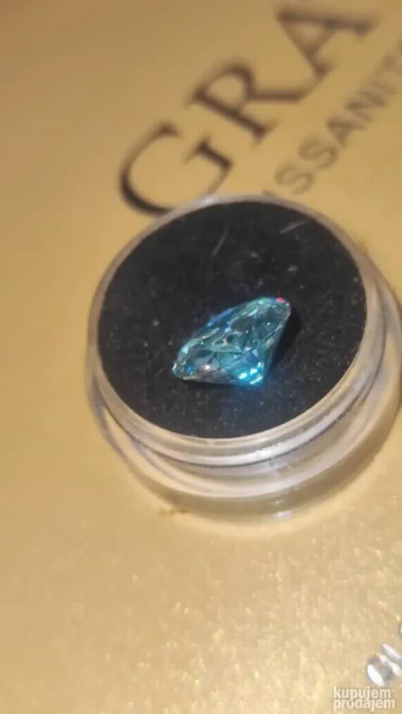 TOP Mojsanit Dijamant 11mm - 5CT ! (STIGLO)