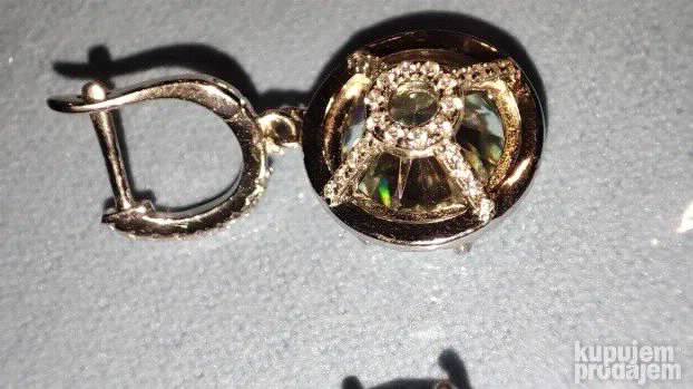 TOP S925 Mindjuse sa 2 Mojsanit Dijamanta od 11mm / 5CT