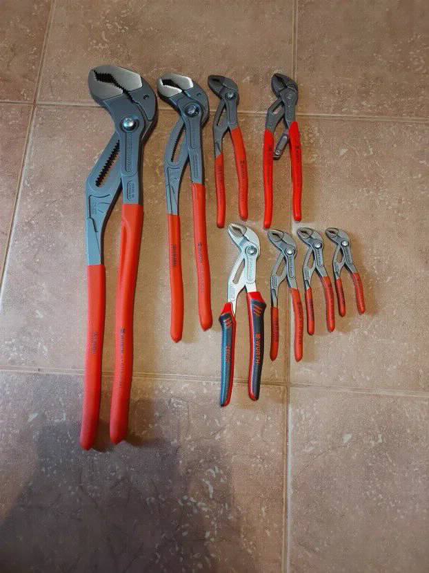 Knipex Wurth Cobra papagajke svih velicina NOVO POVOLJNO
