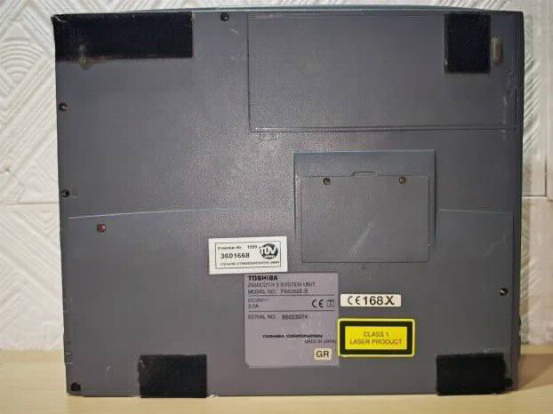 RETRO Toshiba pentium 1 366 64mb ram 10gb windows 98 comport