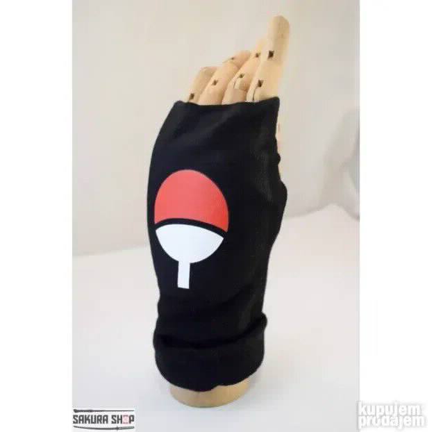 Naruto Uchiha Rukavice bez prstiju B797