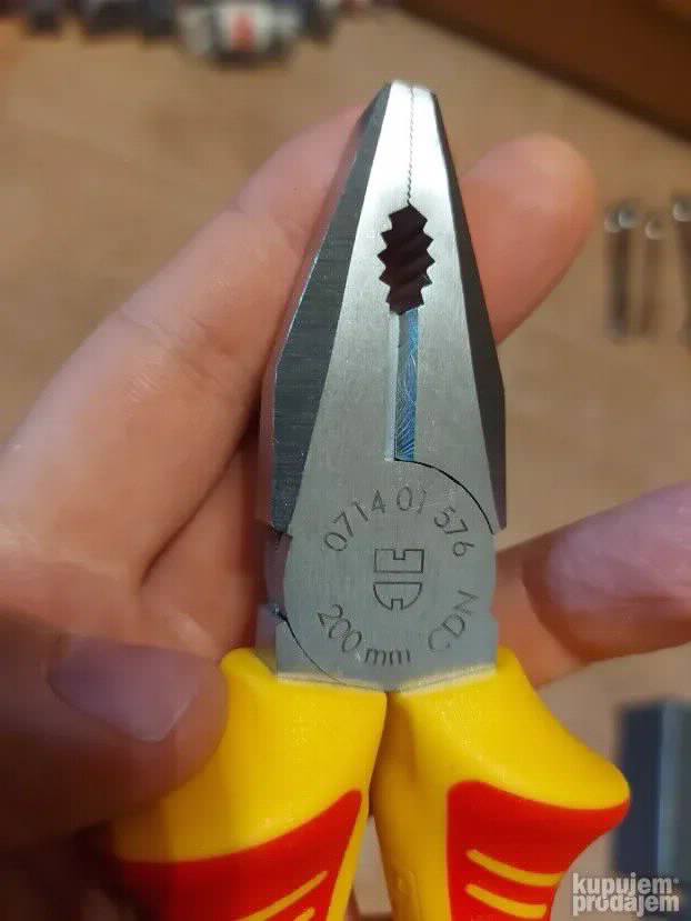 Knipex Wurth ZEBRA Klešta kombinovana VDE 0306200 kombinirke