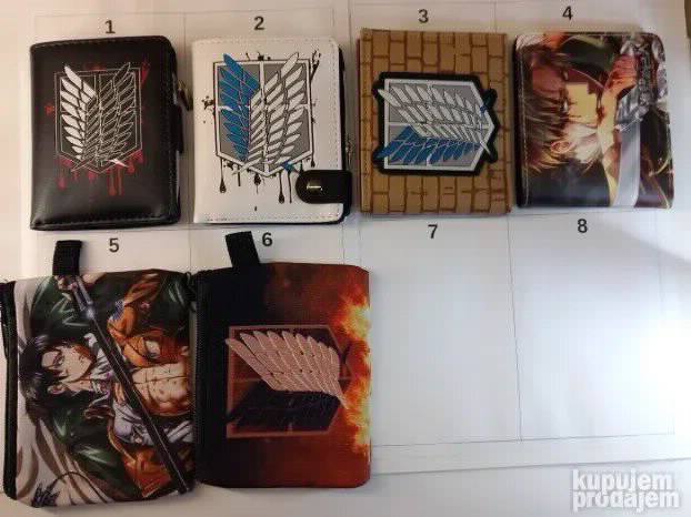 Attack On Titan Shingeki No Kyojin Novčanici NKP023