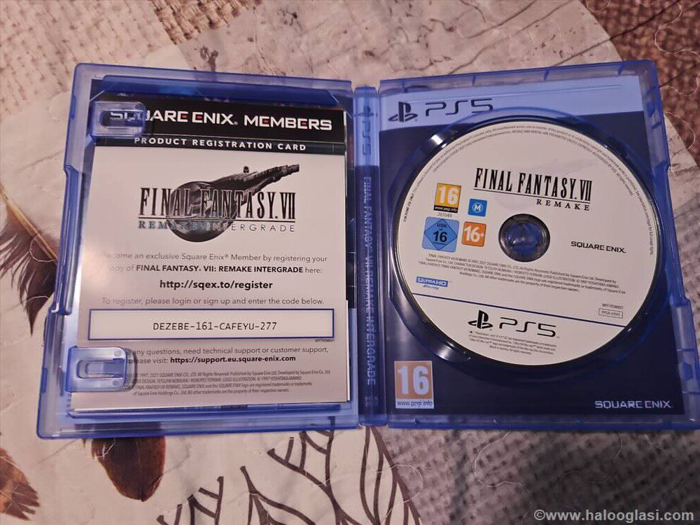 PS5 Final Fantasy 7 VII Remake Intergrade