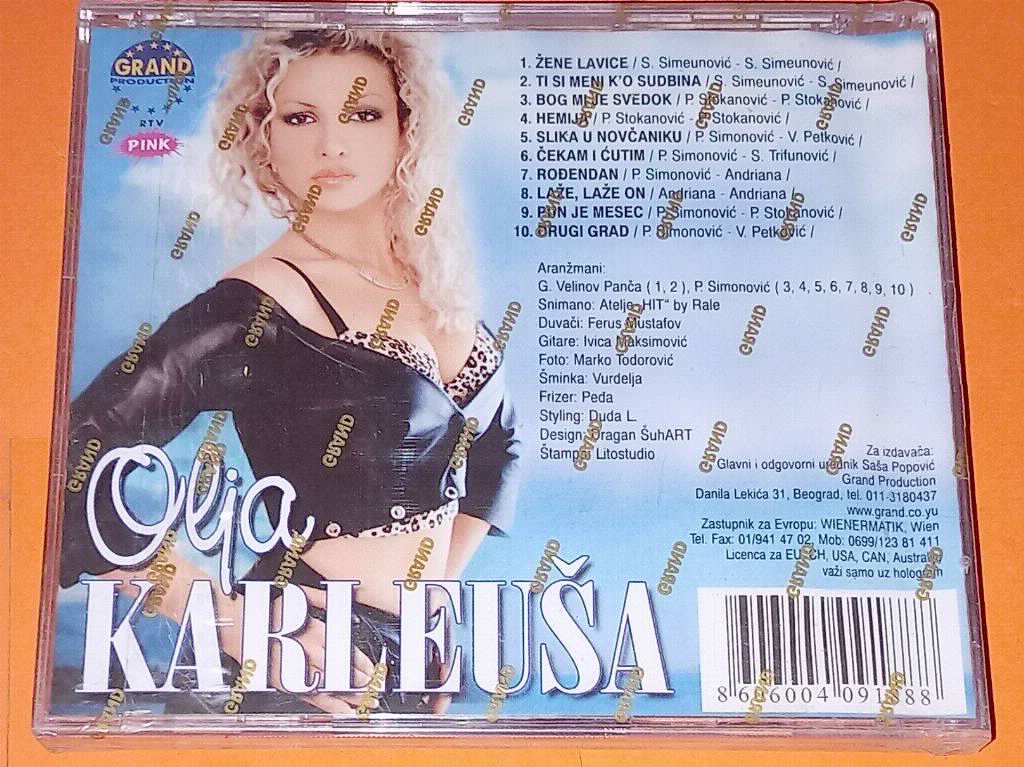 Olja Karleuša Žene lavice (W1cd)