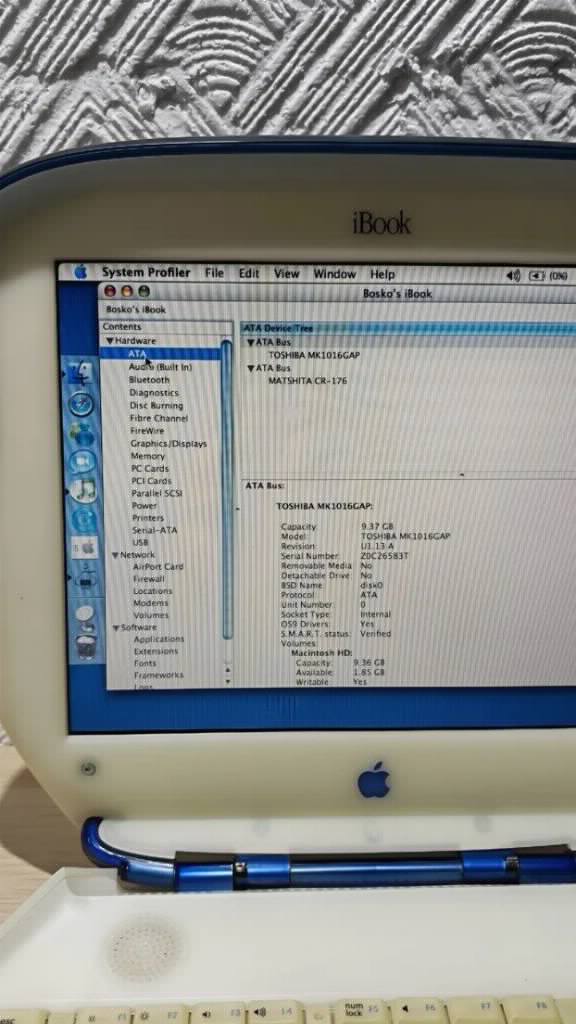 RETRO RETKO Apple ibook G3 Clamshell 366