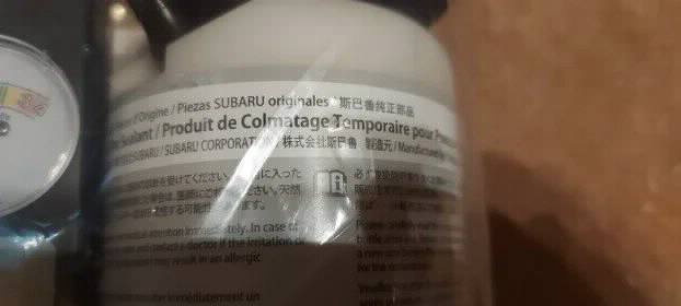 Subaru Kompresor za gume set za reparaciju 11/2027