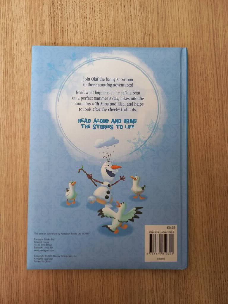 Olaf's Amazing Adventures - Childrens book