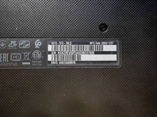 Acer aspire 3 i5 10gen 8gb 512ssd 15.6 fhd nvidia mx330