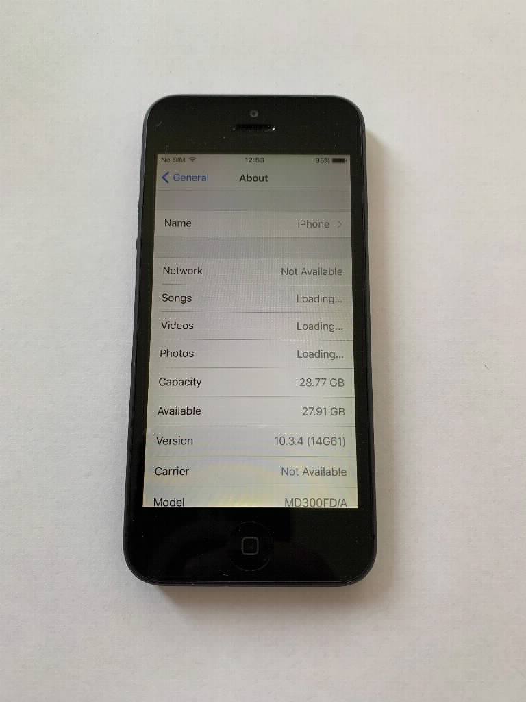 Iphone 5 32gb crni