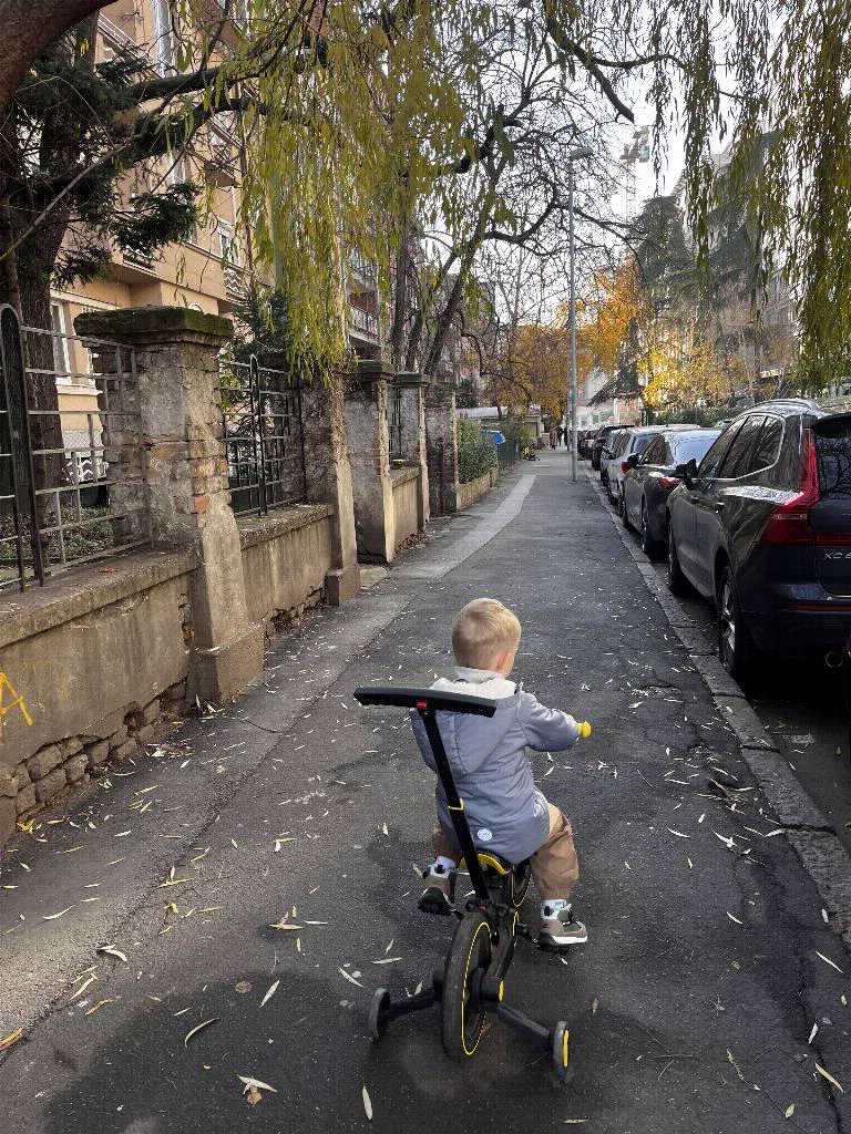 Детский велосипед 4 в 1