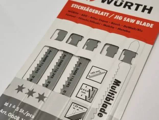 WURTH Bosch List ubodna testera Multiblade Metal 105 mm