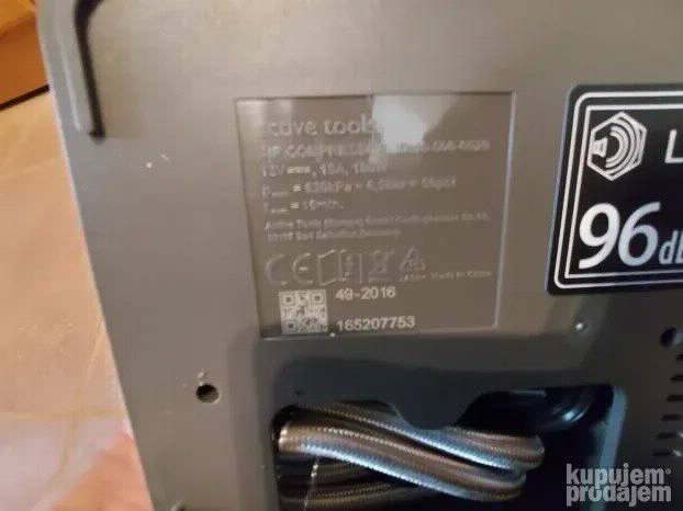 CITROEN PEUGEOT DS BOX kompresor set za reparaciju guma