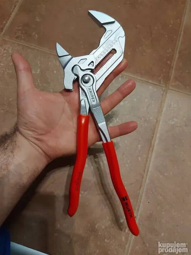 Knipex klešta ključ stelujuca klizna 300mm 86 03 300