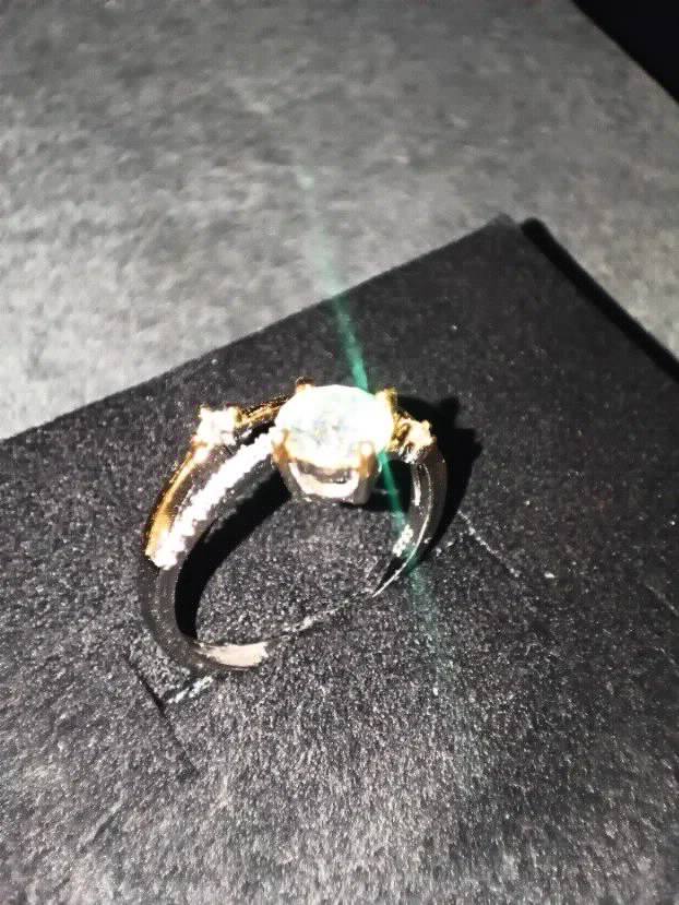 Deluxe S925 Prsten sa Mojsanit Dijamantom  od 1CT / 6,5mm