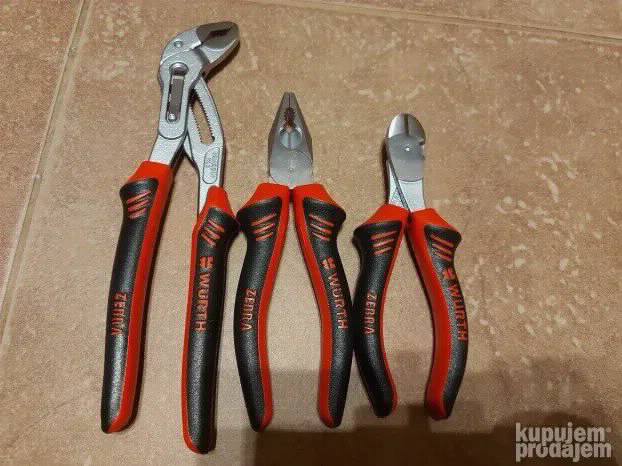 Wurth Zebra set Papagajke Cobra Secice Kombinirke NOVO