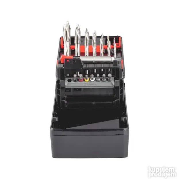Wurth Zebra set masinskih ureznica bitova M3-M12 Form D