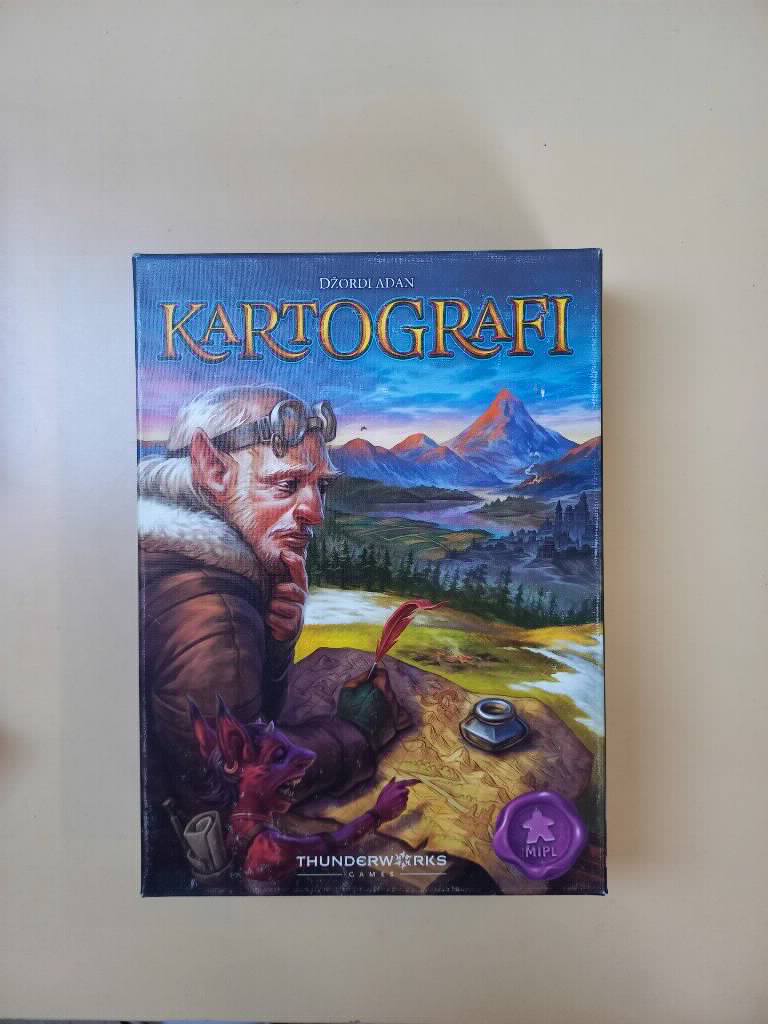 Kartografi društvena igra, veoma zabavna