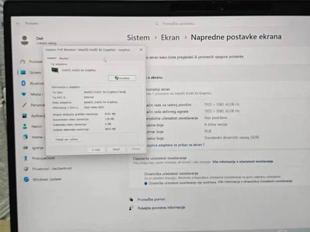 Dell Latitude 7520 i5 11gen 16gb 256ssd 15.6 FHD iris XE
