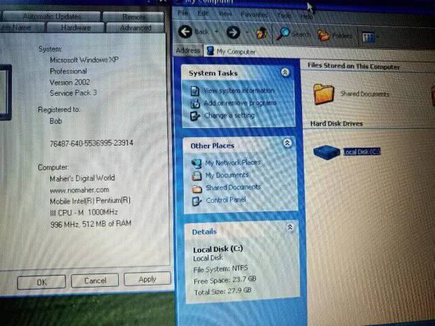 RETRO Dell Latitude C400 pentium 3 comport WinXP 512gb 30gb