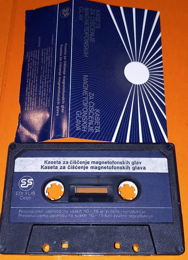 Kaseta za čišćenje magnetofonskih glava