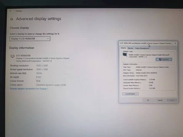 Lenovo W500 + Dock t9600 128ssd 15.6 Wuxga Smart card