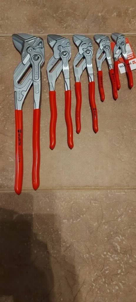 Knipex Wurth ključ klešta stelujuca klizna NOVO