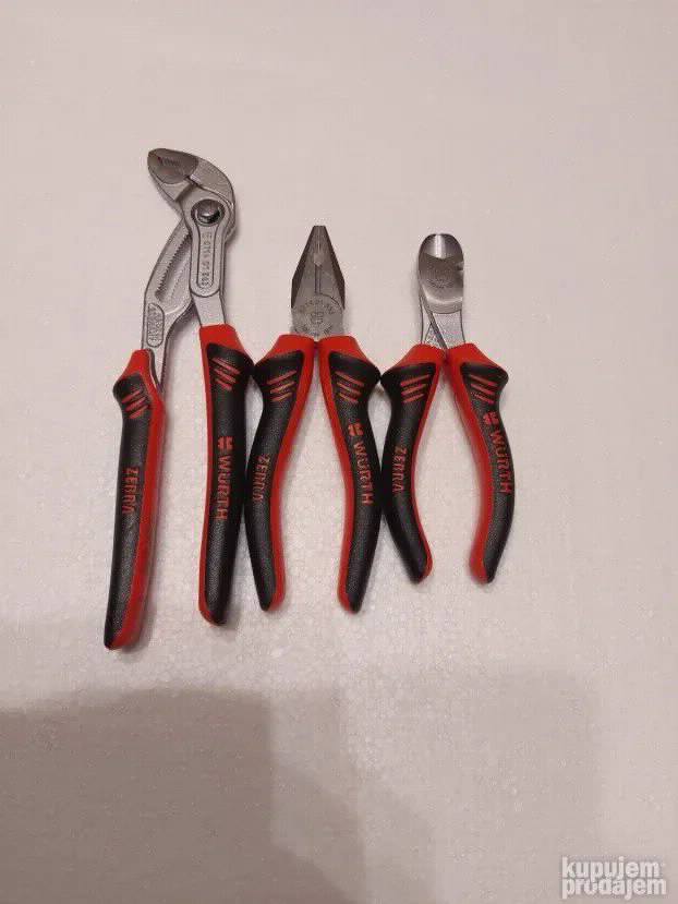 Wurth Zebra set Papagajke Cobra Secice Kombinirke NOVO