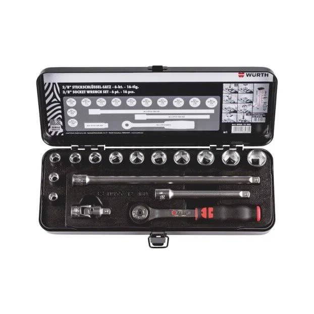 Wurth Zebra Set gedora nasadnih ključeva 3/8