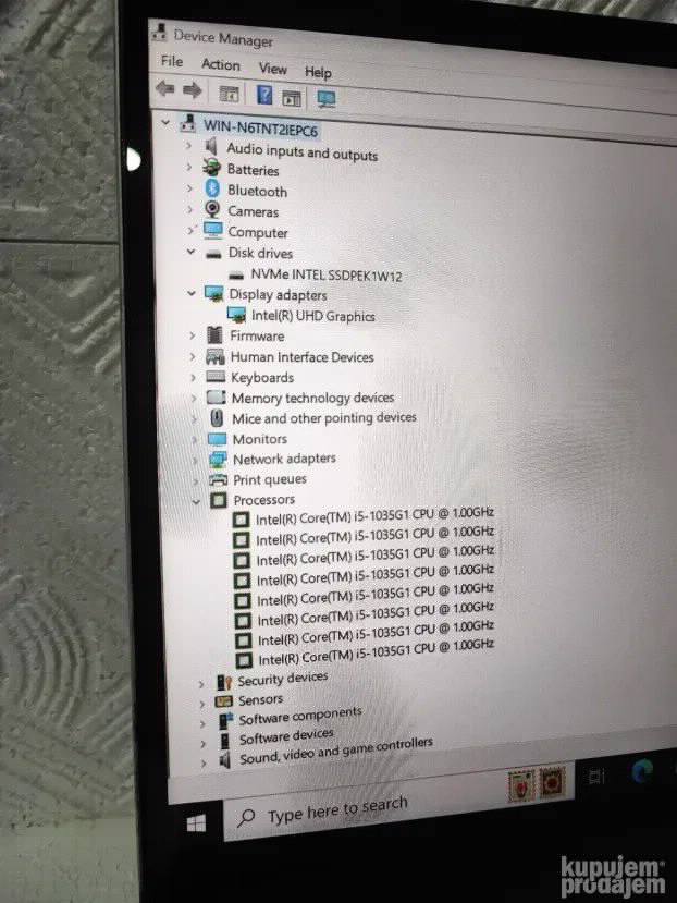 Hp x360 Pavilion Convertible i5 10gen 8/128 Touch