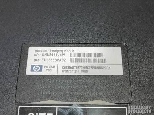 Hp 6730s T5670 4gb 250gb Ati grafika 15.4