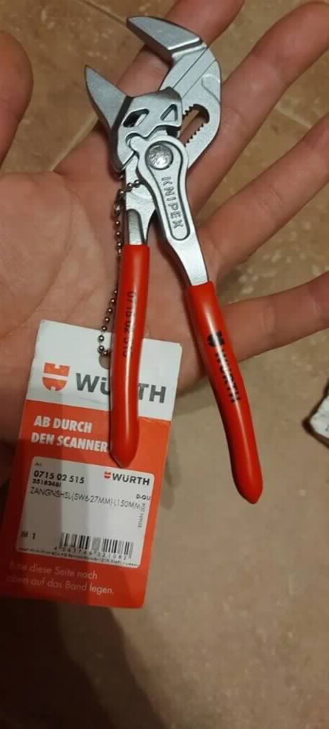 Knipex klešta ključ klizna 150mm 86 03 150