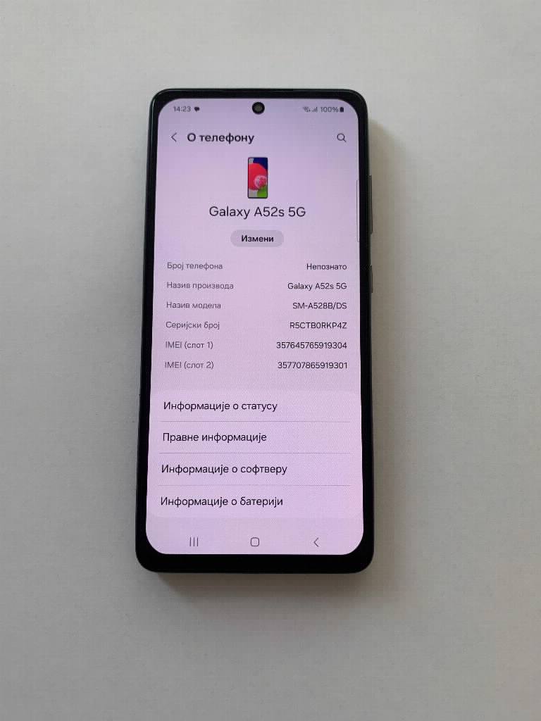 Samsung A52s 