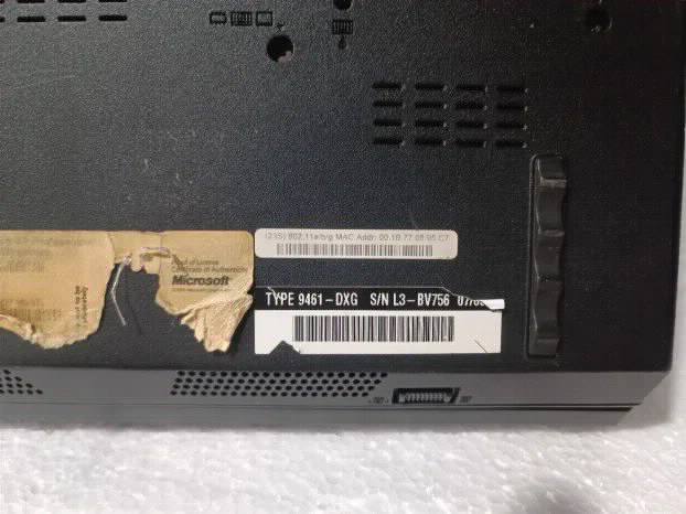 Lenovo R60 T5600 2gb 80gb disk 15inch