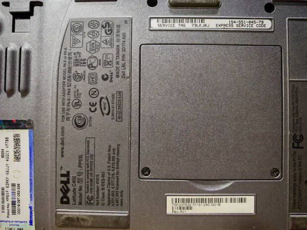 RETRO Dell Latitude C400 pentium 3 comport WinXP 512gb 30gb