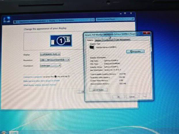 Compaq CQ60 Amd SI-42 4gb ram 80gb hard 15.6 Geforce