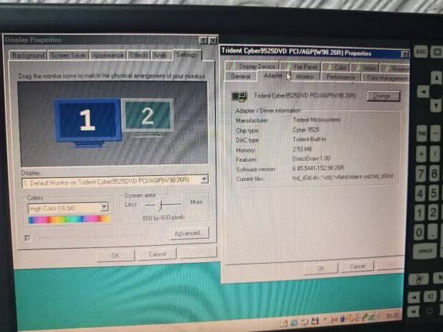 RETRO RETKO Fujitsu Stylistic LT C-500 Win98